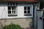 Naturstein Sockel Fassade